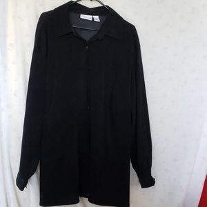 Plus size black jacket/blazer